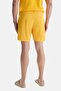 Perkins Yellow Swim Shorts Embroidered Standard Fit Men's Swim Shorts - 4