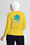 Yellow Umke Crew Neck Long Sleeve T-Shirt Unisex - 3