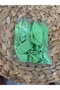 Macaron Balloon 12" Inch Green Color 10 Pieces - 2
