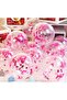 Transparent Balloon with Fuchsia Confetti 10 Pieces - 2