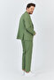 Nipoye Men's Green 2-Piece Slim Fit Suit - 4
