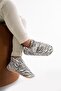Patterned Muslin Slippers Non-Slip Ergonomic Sole Comfortable Airable Vegan