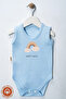 Unisex 100% Organic Cotton Good Vibes Printed 3-6-9-12 Months 3-Piece Sleeveless Undershirt Baby Bodysuit - 5