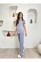 Modal Fabric V-Neck Lycra Comfortable Casual and Stylish Bottom - Top Set Tracksuit Set - 2