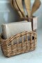 Countertop Wicker Spoon Holder and Napkin Holder Flower Pot Organizer Wicker Spoon Holder Wooden Spoon Holder - 3