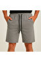 8043 Cotton Waist-Strapped Pocketed Regular Fit Printed Summer Shorts - 2