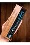 Wooden Boxed Promise Written Petrol Blue Moire Prayer Beads 0034