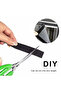 50mm Wide Black 1meters 5M Reusable Self-adhesive Hook and Loop Fastener Tape Magic Nylon Sticker St - 6