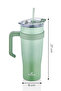 Froska Inside 304 Quality Stainless Steel 1000 ml Thermos with Straw Double Layer Color Transition - 3