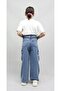 Girls Boys Jean Cargo Jeans Pants - 8