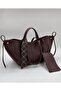 Women's Soft Leather Wallet Side Magnet Expandable Large Size Bag - 3