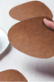 6-Piece Coasters Ideal for Home, Office and Workplace Brown Coasters - 4