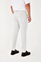 Comfortable Slimfit Men's Jogger – Light Gray Seasonal Iron-Free Cool Fabric Trousers - 6