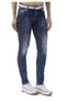 Wd461 Blue Basic Women's Jean Pants - 4