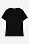 Men's Crew Neck 100% Cotton Printed Black T-Shirt - 3