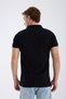 Polo Neck T-Shirt Göktürk Letters Turkish Printed Embroidered Special Design 100% Cotton Slim Fit Zippered - 3