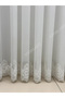 Embroidered Bamboo Skirt 1/3 Frequently Pleated No-Iron Tulle Curtain |   Suitable for Every Room, Very Preferred - 4