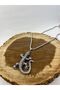 Stainless Steel Medallion Chameleon Figure Silver Color Glossy Non-Tarnish Steel Pendant Unisex Necklace - 5