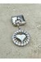 Zircon Stone Heart Themed Italian Bracelet Steel Charm I Italian Bracelet Steel
