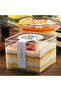 Unumluk & Magnolia & Square Bowl & Sweet Bowl 250Cc (6 Bowls 6 Covers) - 5