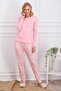 Women's Striped Pajama Set, Boxed, Suitable for Dowry, Long Sleeve Seasonal Combed Cotton Pajama Set - 6