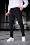 Men's Quality Stretchy Lycra Ankle Length Relaxed Fit Slim Fit Fabric Pants - 7