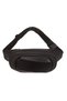 Men's Leather Crossbody Cross Chest Shoulder and Waist Bag - Black - 3