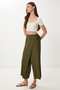 Skirt Look Ayrobin Shalwar Trousers Khaki Lde0002 - 2