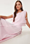 Muslin Blouse Skirt Set Pink Lgp0013 - 3