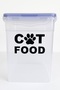 Cat Food Storage Container Transparent Sealed Lid Bfa Free Average Take about 2.5-kg Food - 7