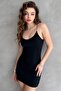 Sandy Fabric Flexible Body-Hugging Mini Dress with Rope Straps - 6