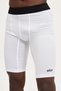 Football Short Pro Knee-Length White Sports Tights - 7