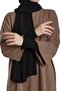 Practical Hijab Sleeve Combed Cotton Prayer Sleeve Plain Black - 4