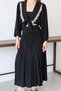 Women's Tassel Detailed Slit Bohemian Suit Nbnp015 - 6
