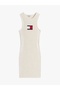 Tjw Flag Sweater Mini Dress Ext Women White Dress Dw0Dw20877Ybl - 5