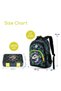 17" Set of 5 Backpack w/ Water Bottle, Lunch Box, Lunch Bag and Pencil Case-T-Rex - 9