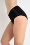 Women's Cotton High Waist Casual Slip Panties - 2