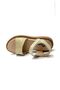 Kindep Azalea Thermo Non-Slip Sole Velcro Girls Sandals Gold - 4