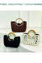 Lattice Cutout Design Handle Bag Drawstring Closure Lined Casual Chic Tote Black Women's Hand Bag - 7