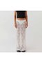 White Maxi Length Lace Fish Skirt,Maxi Imported Guipure Fish Skirt,Inner Mini Fish Guipure Skirt,Gothic Skirt
