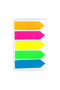 Deli EA10602 Index Tabs 43×12mm,20×5 Sheets,ASST–Ideal for Pointing & Categorizing Notes - 2