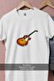 Oversize Acoustic-Electric Guitar Design Unisex T-Shirt - 2