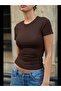 Women's Body Summer T-Shirt Brown - 4