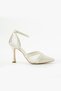 Covella Women's Mesh Heeled Shoes White