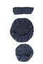Bohemian Jacquard Chair Cover Stick Pattern - Anthracite - 6