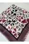 Handcrafted Handcrafted Edge Beaded Writing Cheesecloth Yemeni Dowry Gift - 2