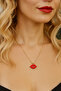Lip Steel Bohemian Necklace