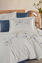 Papillon - 100% Cotton Poplin Duvet Cover Set - Elegance Series