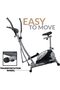 Magnetic Exercise Bike EM-1532, Elliptical Fitness Machine with 8 Resistance Levels - 4
