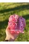 Trend Envy Big Artificial Peony Rose Flower Pink Safety Pin Clip Buckle Women's Buckle - 3